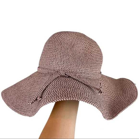 Straw Sea Sun Salt David & Young beach floppy hat PACKABLE David and young sun - Gem main image 2